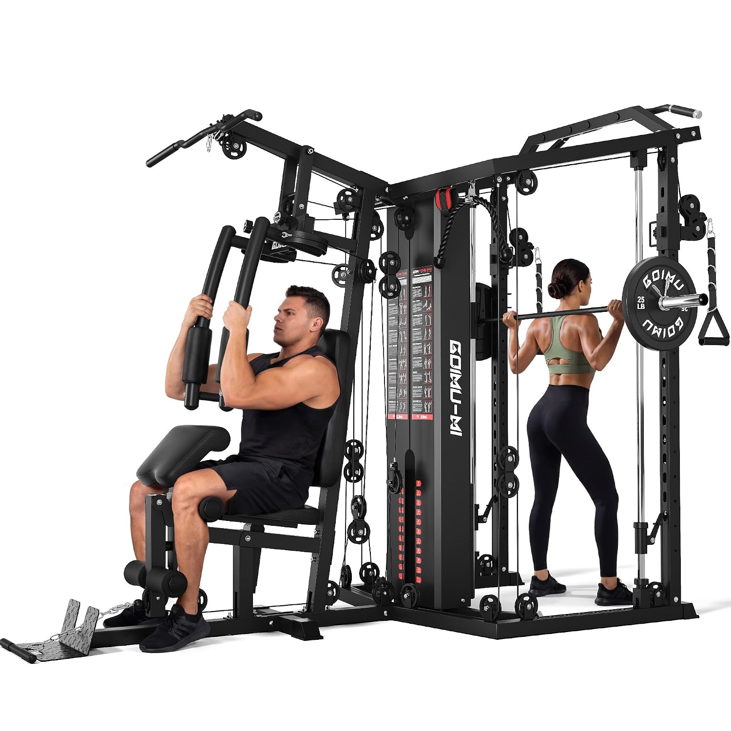 Home Gym One Machine - DM01 Çift İstasyonlu Smith Makinesi Ev
