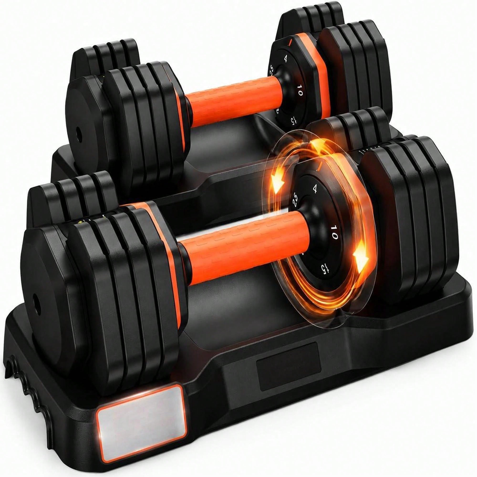 Home Gym Options - Ayarlanabilir Dambıl Seti (2'li) Hızlı Ağırlık