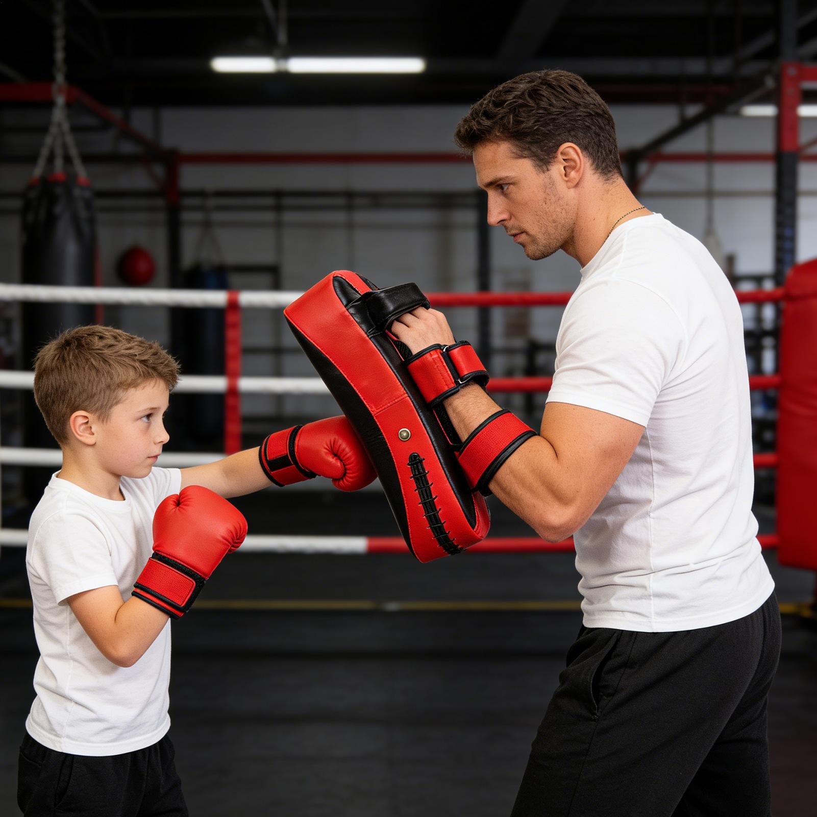 Home Gym Trainer - Boks Antrenmanı İçin Yumruk Pedleri, Tekme