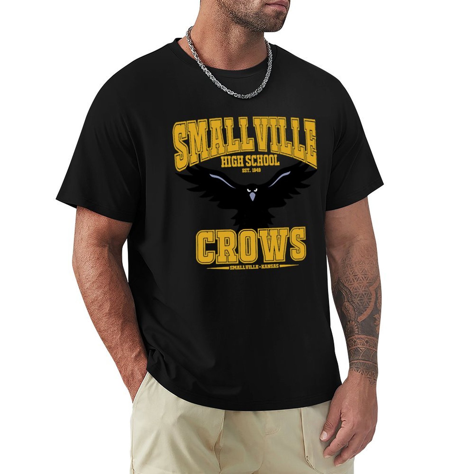 Smallville Home of the Crows T - Home Gym China incelemesi ve fiyatı