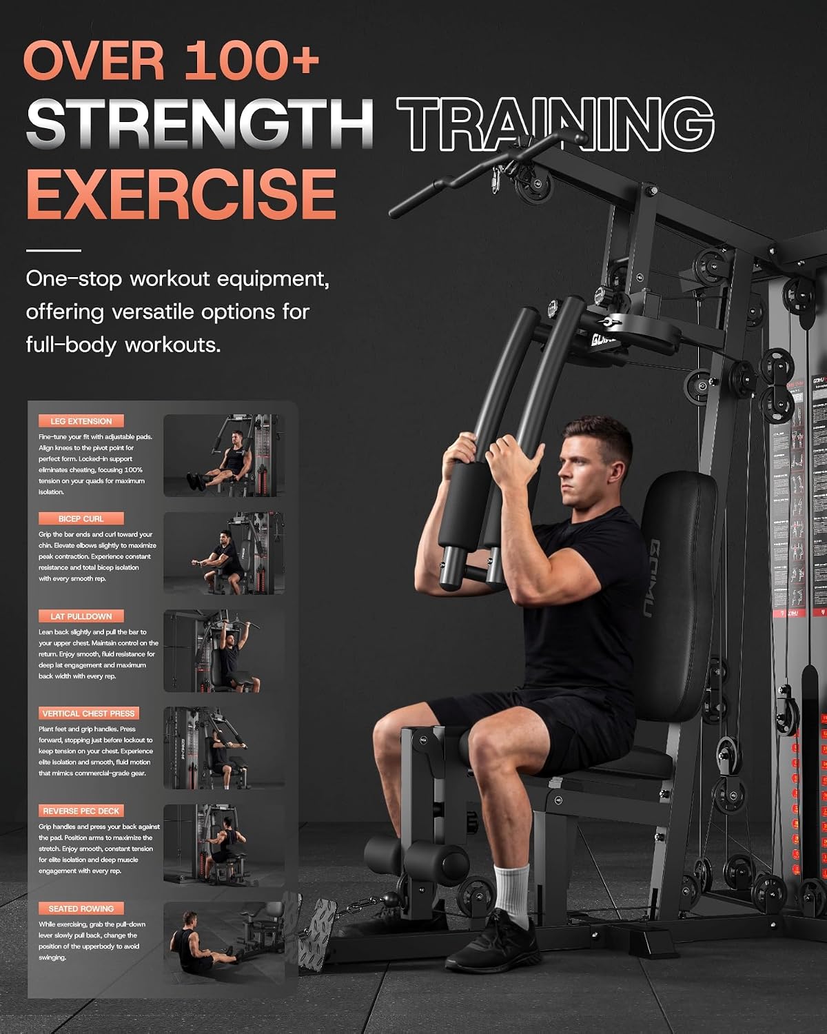 DM01 Çift İstasyonlu Smith Mak - Home Gym One Machine incelemesi ve fiyatı