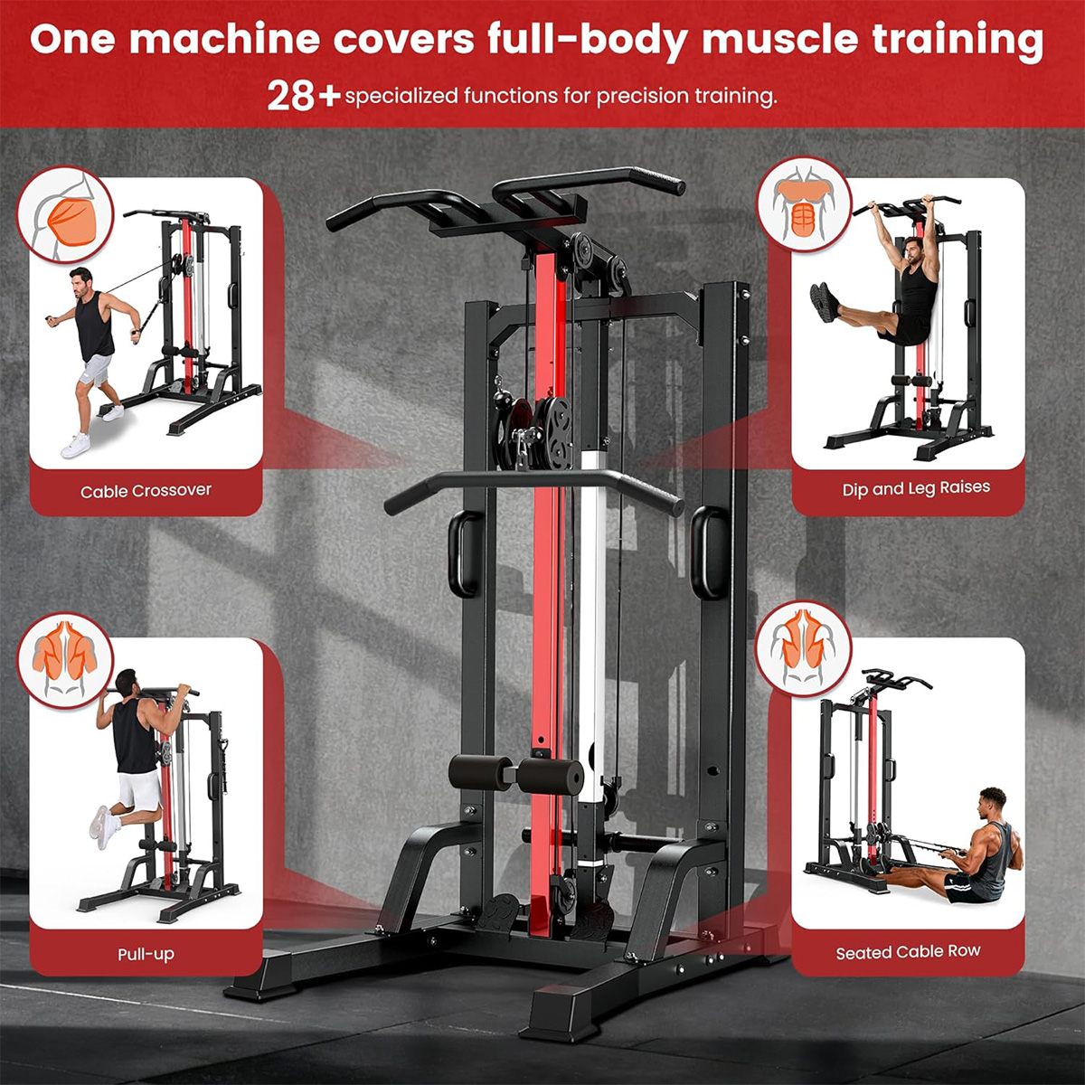 Pooboo Ev Spor Aleti - Lat Pul - Home Gym Machine incelemesi ve fiyatı