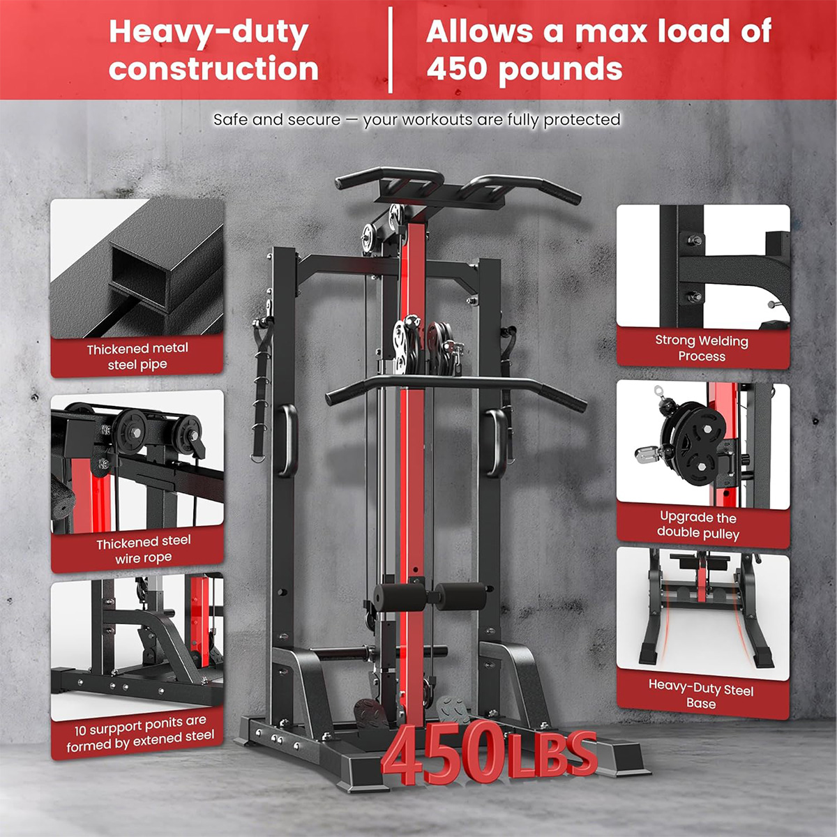 Pooboo Ev Spor Aleti - Lat Pul - Home Gym Machine incelemesi ve fiyatı