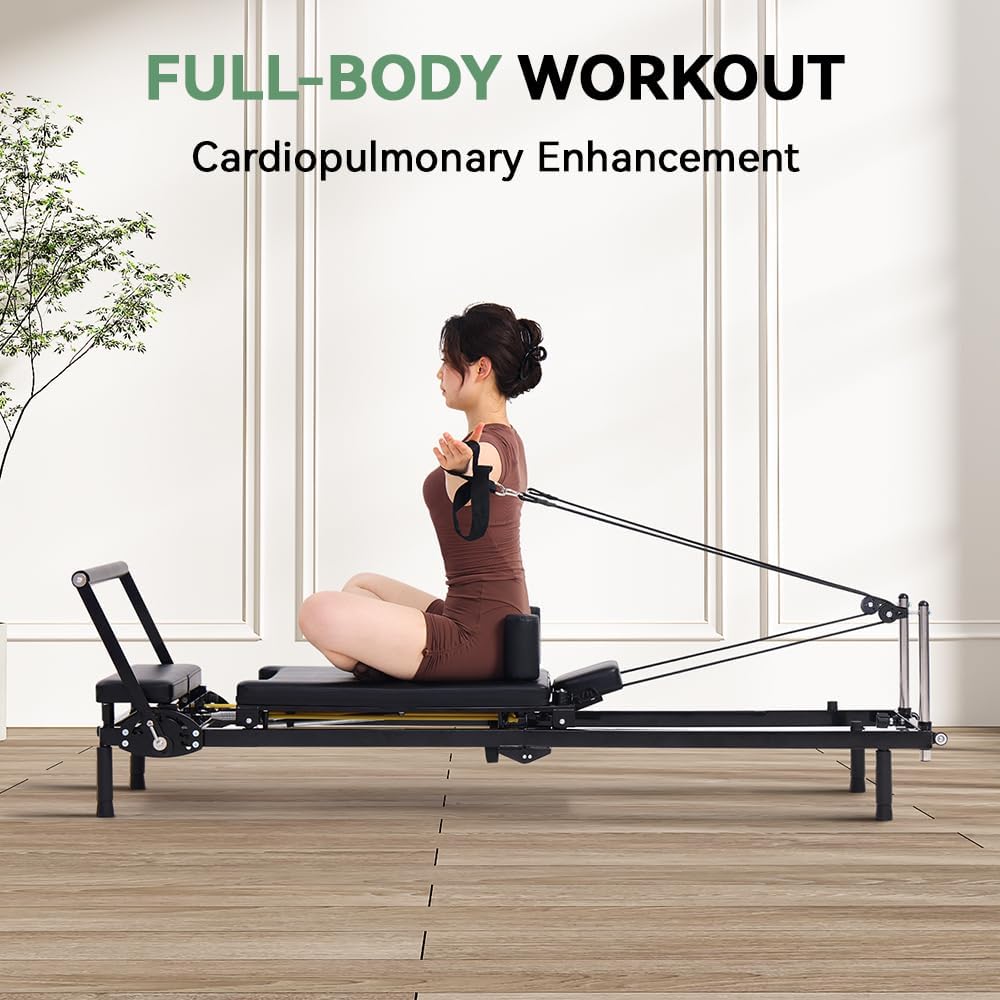 Katlanabilir Pilates Reformer  - Home Gym Resistance Machine incelemesi ve fiyatı