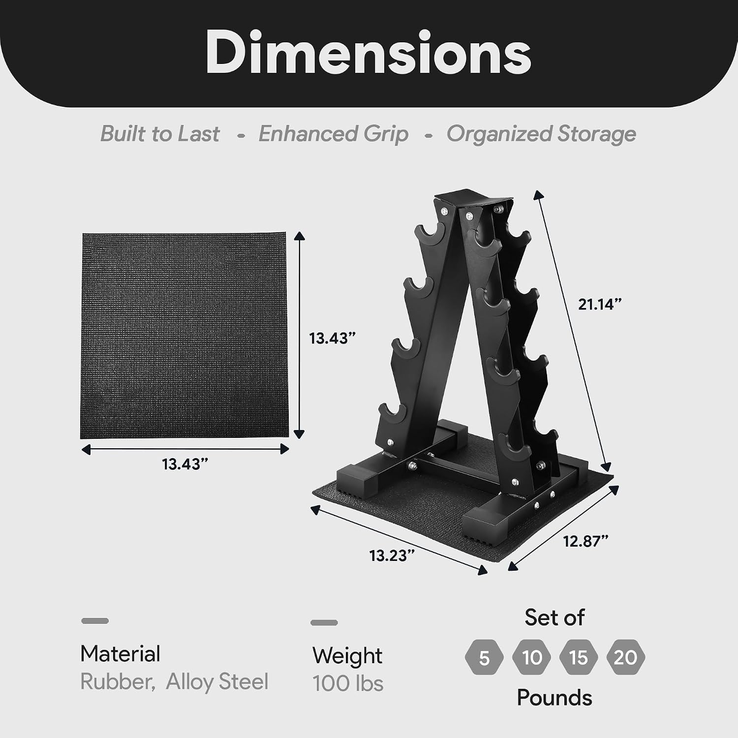 Kauçuk Kaplamalı Altıgen Dambı - Home Gym Options incelemesi ve fiyatı