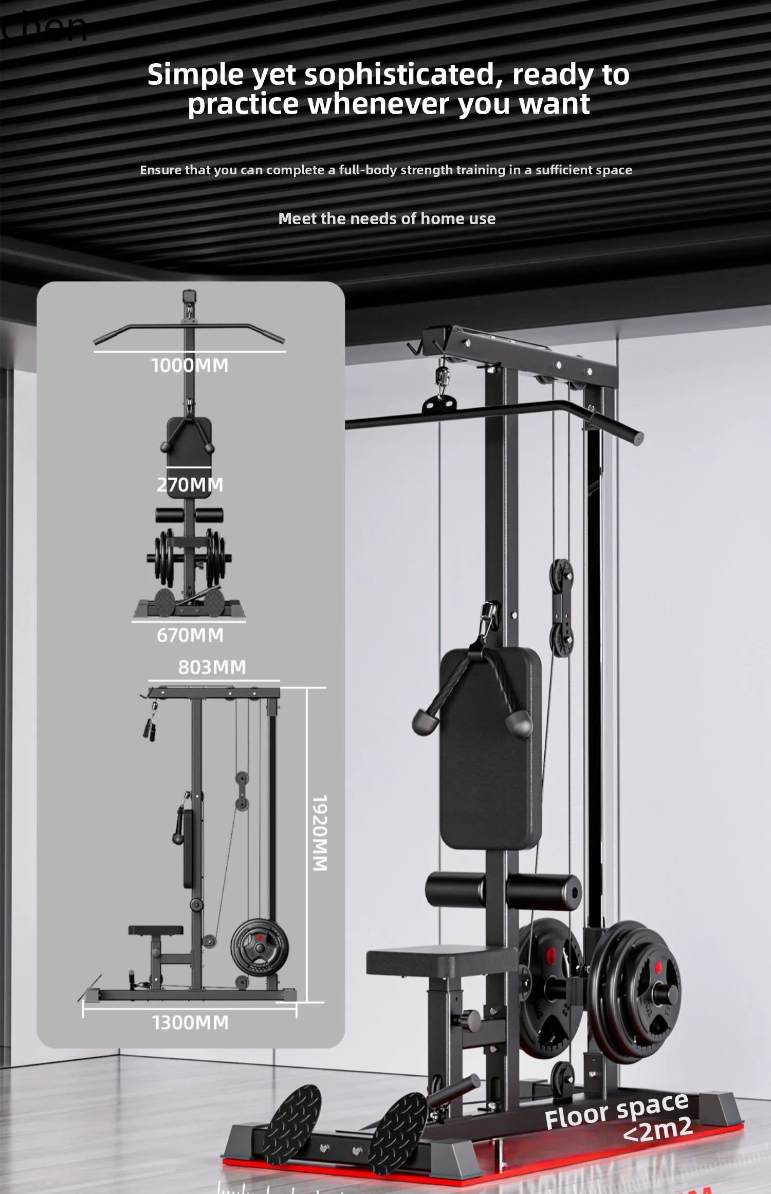 YY- Pull Down Trainer Ev Tipi  - Home Gym One Machine incelemesi ve fiyatı