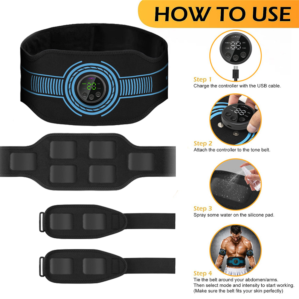 USB şarj edilebilir karın kas  - Home Gym Options incelemesi ve fiyatı