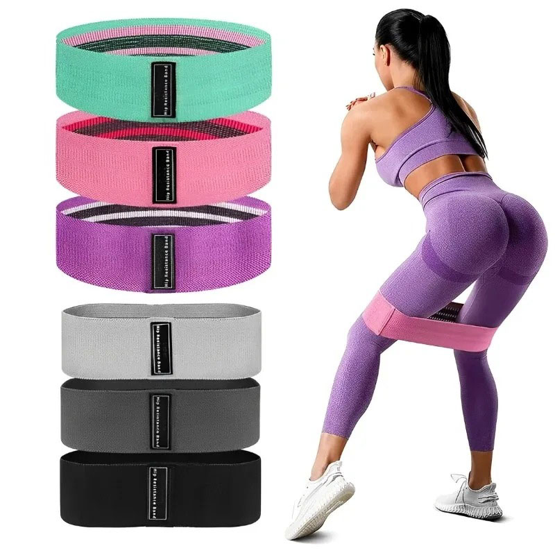 3 adet kumaş dirençli kalça ba - Home Gym Resistance Machine incelemesi ve fiyatı