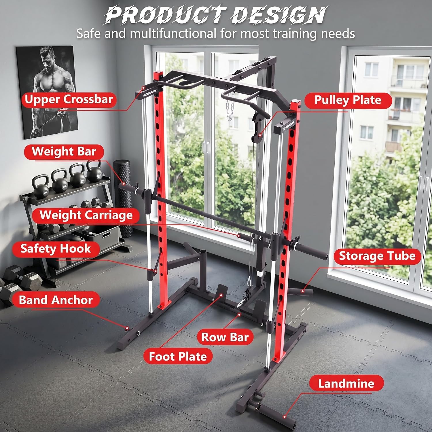 Hepsi Bir Arada Smith Makinesi - Home Gym One Machine incelemesi ve fiyatı