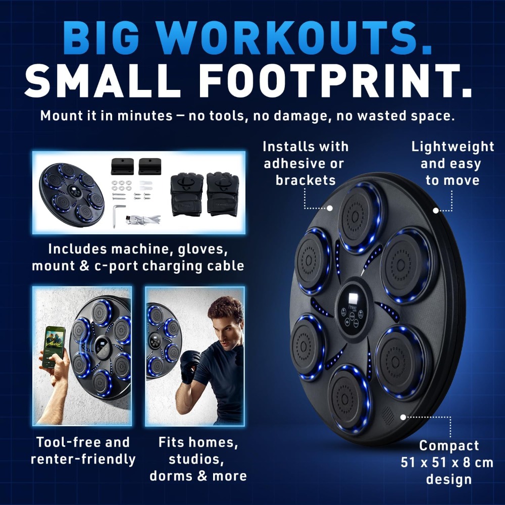 Akıllı Müzikli Boks Makinesi,  - Home Gym Machine incelemesi ve fiyatı